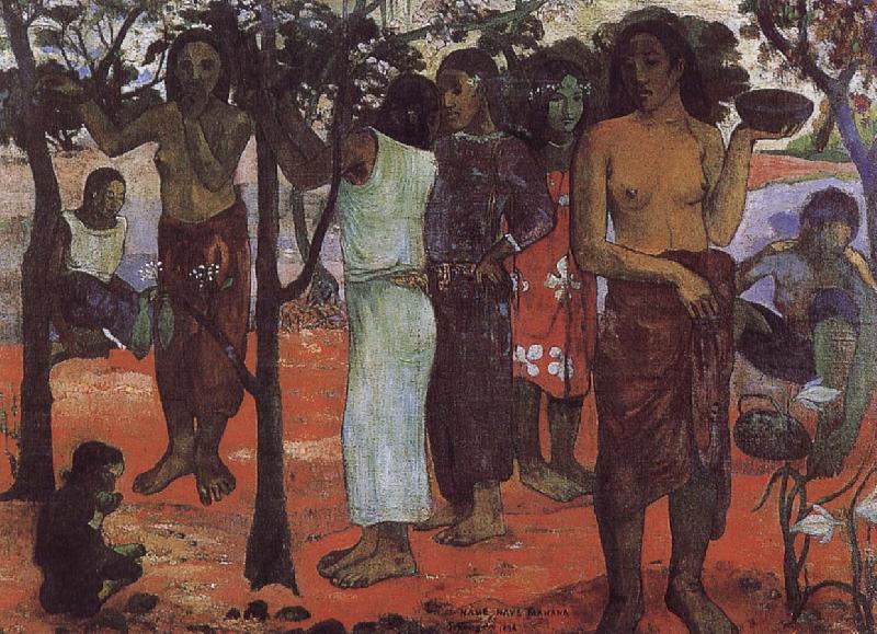 Paul Gauguin Warm days oil painting image